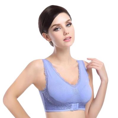 China Quantity Women's Factory Sexy Net Bra Teenage Girls Bra Simple Seamless Wholesale QUICK DRY Yarn Free Ladies Net Bra for sale