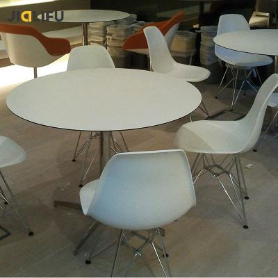 China Waterproof modern round coffee table set and chair for sale