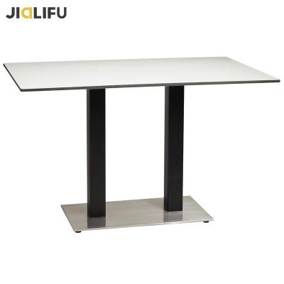 China Waterproof HPL Restaurant Waterproof Dining Table Tops for sale