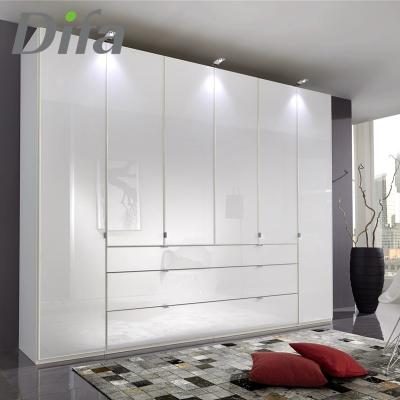 China DIFA Durable 4 Door Custom Wardrobe , Furniture Closets Wardrobes for sale