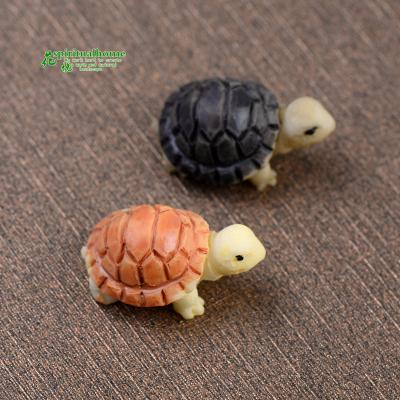 China Resin Plants Crafts Small Turtle Cute Home Decorative Micro Succulent Traditional Garden Mini DIY Desktop Ornaments Wholesale for sale