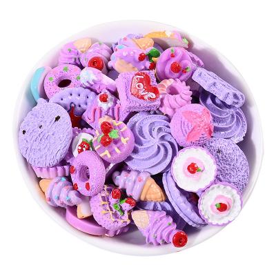 China China 10/bag Mini Kid Gifts Resin Flatback Figurine Planar Diy Craft Charms Resin Flat Back Charms For Phone Decoration for sale