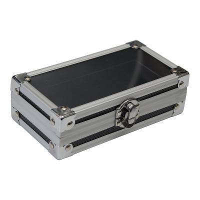 China Aluminum alloy shockproof box protective device instrument case display suitcase hardware portable tool case for sale