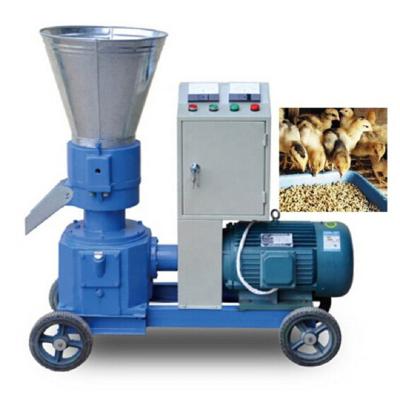 China Homemade Poultry Farm Wood Pellet Mill Biomass Pellet Making Equipment Hardwood Pellet Machinery For Sale for sale