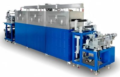 China Intermittent And Continuous Transfer Interval Coating Machine For Battery Pilot Line for sale