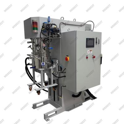 China 5L Double Vacuum Planetary Mixer Prismatic Cell Homogenizer Machine for sale