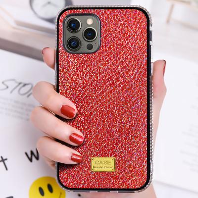 China Anti-fall China Factory Produced Fashion Phone Case Women Style Diamond Luxury Cover Phone Case for sale