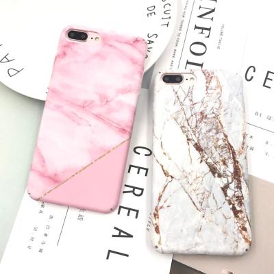 China Shockproof Scratch Resistance For iPhone 8 Plus Custom Case IMD Marble Phone Case For iPhone 7 Plus for sale