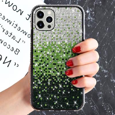 China 2021 Anti-drop Rainbow Color Case For Cell Phone 11Pro 12Promax S20 Customized Cell Phone Case for sale