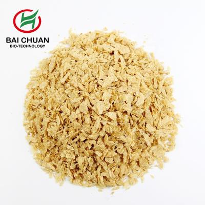 China Sausage Organic Food Flake Shape Factory Price Meat Replacement Fibrous Vegetable Protein TVP for sale