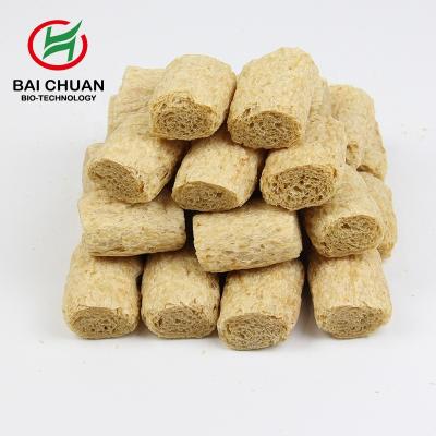 China Burger Food Grade Textured Soy Protein PST Vegetarian Nugget Sausage High Protein High Protein Textured Good Quality for sale