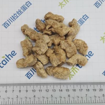 China OEM Halal Meat High Protein Organic Vegan Vegan Meat Baichuan Textured Soy Protein TVP 62% for sale