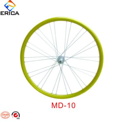 China ALLOY Alloy 6061 - T6 CNC Rim White V-Brake Hub 700C Fixed Gear Bicycle Wheels for sale