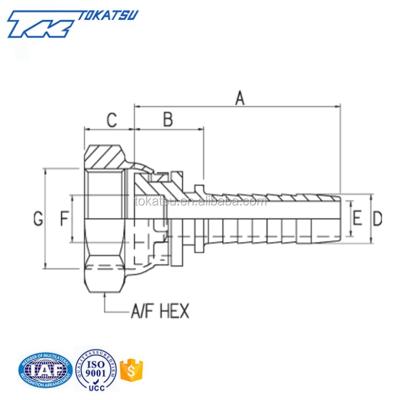 China Hydraulic Seal Fitting Used To Connect To Pipe Ningbo Stainless Steel BSP Custom Female Swivel Pin for sale