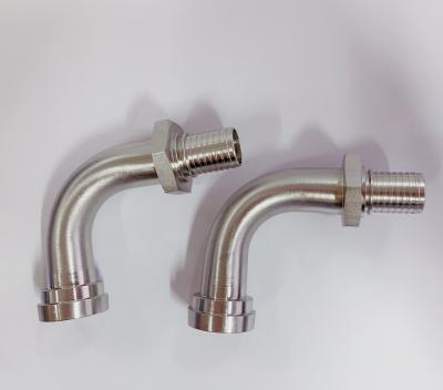 China STAINLESS STEEL Sanitary Stainless Steel Elbow Quick Coupling for sale