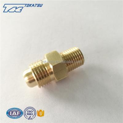 China Connect To China Wholesale Custom High Quality Brass Machining Machine And Pipe Part for sale