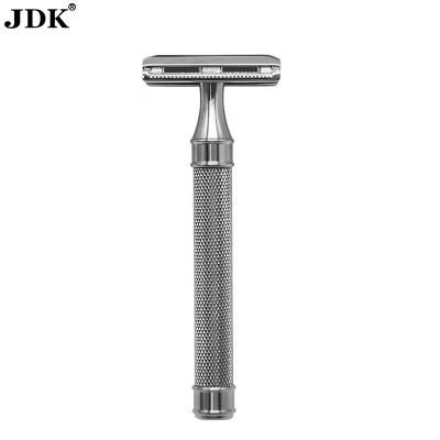 China Classic Single Blade Safety Razor - Closed Comb - Chrome Plated Metal for sale