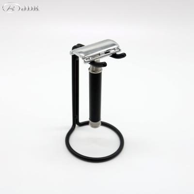 China JDK Twin Blade Vintage Shaving Kit Metal Material Razor And Stand Shaving Safety Razor China for sale