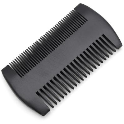 China JDK Home Private Label Wooden Black Beard Comb For Men Barbero Hair Products for sale