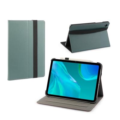 China Light Weight High Quality Elastic Closure Premium Pu Leather And Soft Micro Fiber YM-804 Tablet Case for sale