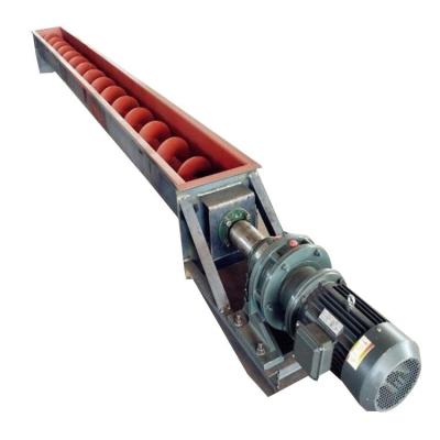 China 2m3/H Carbon Steel Screw Conveyor Coal Ash Grain Shaftless Spiral Conveyor System for sale