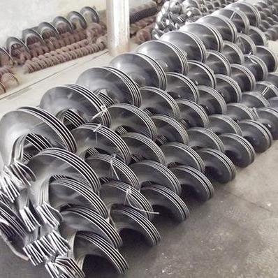 China Zinc White Screw Belt Conveyor , 250mm Silo Screw Conveyor for sale