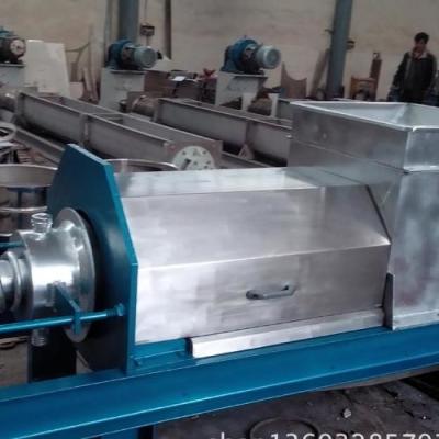 China 1.2m3/h Screw Press Filter , 200mm Sludge Screw Press for sale