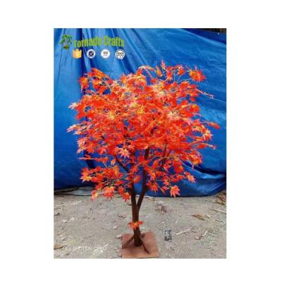 China Zhen Xin Qi Crafts High Quality Eco-friendly Artificial Maple Tree Autumn Tree For Decoration for sale