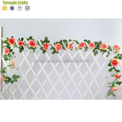 China Plastic Rattan Bougainvillea Flower Garlands Valentine's Day DIY Rose Flower Vines Wedding Wall Hanging Artificial Plants Decoration for sale