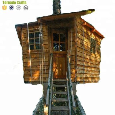 China Waterproof Guangzhou Make Small Artificial Fiberglass Treehouse With Trunk Hole For Christmas Decoration for sale