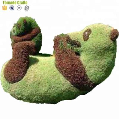 China Eco-friendly Artificial Grass Animals Decoration Garden Topiary Animal for sale