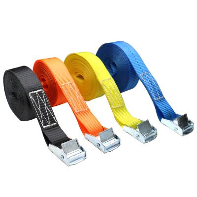 China Polyester All Type Polyester Webbing Ratchet Lashing Tie Down Strap for sale