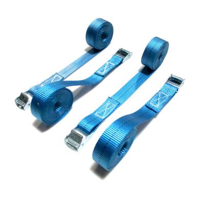 China Wholesale Polyester Cam Buckle Ties Cargo Link Strap Belt Lifting And Moving Belt for sale