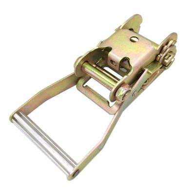 China 2inch 5T Steel Ratchet Buckle Ratcheting Binding Loops With Wide Standard Aluminum Handle for sale