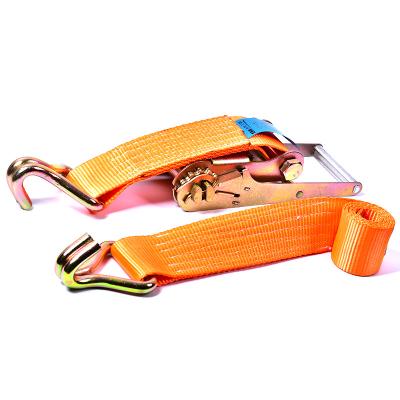 China Wholesale Polyester Strap Tying Hookless Ratchet Strap Tension Strap for sale