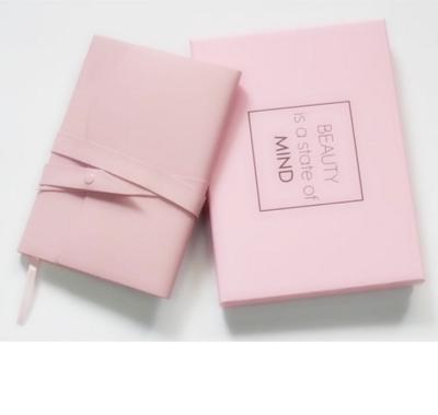 China Cute A5 Hardcover Top Grade Gift Notebook and Gift Box for Young Girl, Diary Notebook with Button for sale