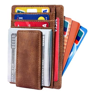 China RFID RFID Blocking Slim Wallet Credit Card Holder Minimalist Wallet for sale