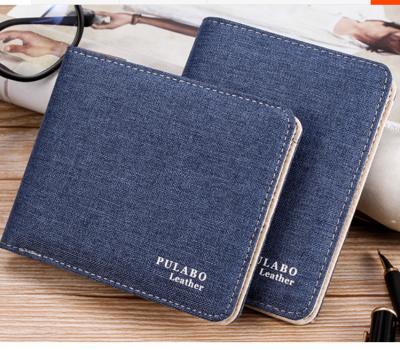 China Youth Hot Sale Boy's Money Wallet, Fashion Student Slim Wallet, High Quality Cloth Wallet for sale