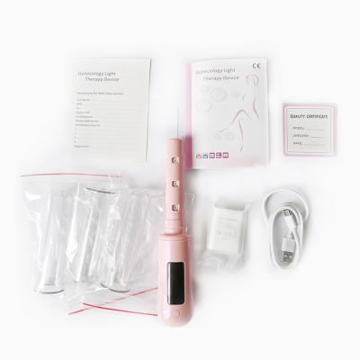 China Plastic Vaginal Stimulation Vibrator Vagina Machine Anti-inflammatory Vagina Led Light Therapy Device for sale