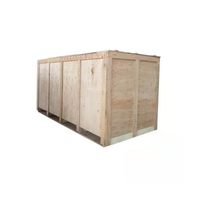 China Cage 1000Kg Genuine Compression Resistance Recycled Wooden Materials Low Price Natural Wood Cage Box for sale