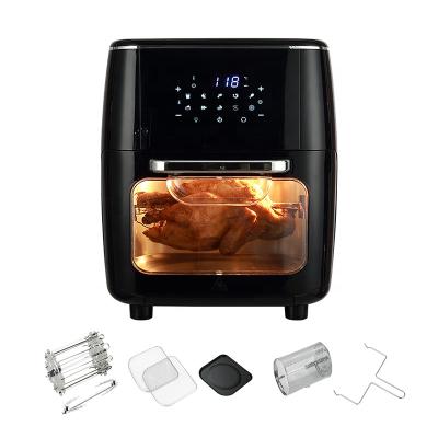 China Easy Operate 13L Digital Electric Air Fryer Oven with 10 Preset Multifunctional Rotisserie Dehydrator Oilless Cooker Air Fryer Toaste for sale