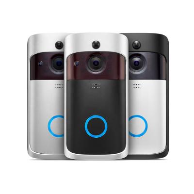 China Wireless Home Visual Waterproof Doorbell 720p PIR Motion Detection Wifi Doorbell for sale