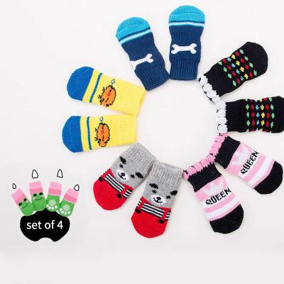 China Viable puppy socks, cat shoes, anti-scuff, anti-dirty for sale