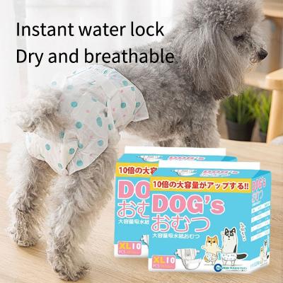 China Printed Teddy Sanitary Napkins Safety Pants Diaper Pants Menstrual Puppy Physiology Pants Small Dog Aunt Artifact for sale