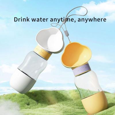 China Automatic Pet Water Bottle Dog Accessories Products Cat Water Fountain Supplies Amazon Hot Selling Portable Perros Feeder For Dog for sale