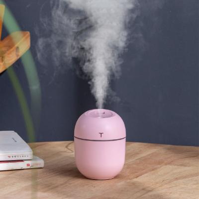 China Shine Popularity 220ml Mini Popularity Umidificador Cup H2o Car Air Cool-Mist Diffuser Humidifiers Portable Humidifiers 220ml Cup Jet Humidifiers for sale