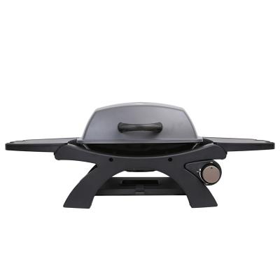 China Easily Assembled Grills Flat Top Propane 1-Burner Portable Tabletop Griddle For Outdoor Cooking Camping With Lid Gas Tabletop Grill for sale