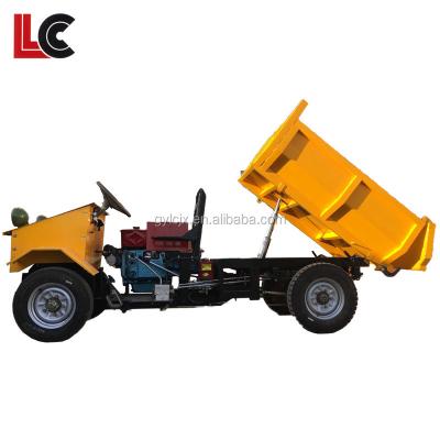 China Farm Using Diesel Engine Heavy Duty Engineering 4 Wheel Diesel Dump Truck 1500*1050*470mm for sale