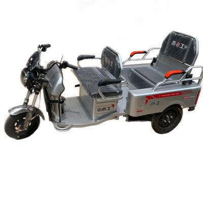 China Silver Passenger Electric Ride On Tricycle / Electric Car JX184 for sale