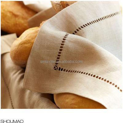 China Disposable Natural linen wedding napkin for sale